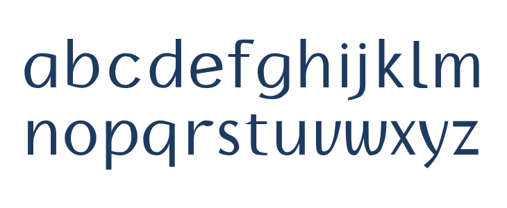 BorzoiRegular Lowercase