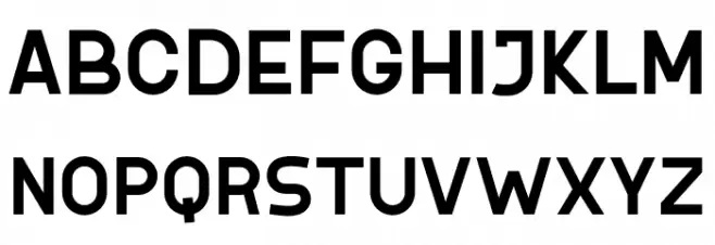 Bosan Personal Use Schriftart Groß