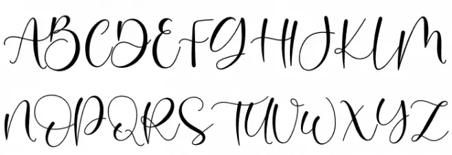 Boshela Schriftart Groß