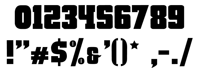 Bosih Font OTHER CHARS
