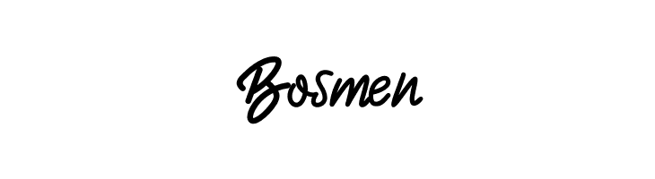 Bosmen  Free Fonts Download