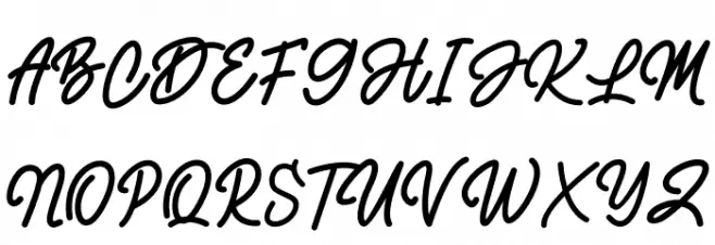 Bosmen Caratteri MAIUSCOLE