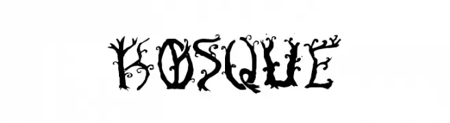 Bosque  Descarca Fonturi Gratis