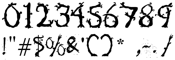 Bosque Font OTHER CHARS