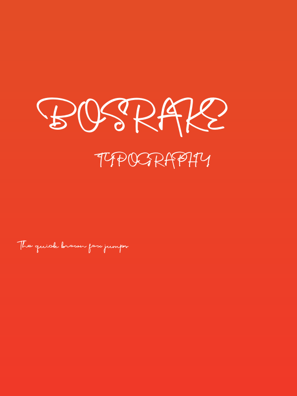 Bosrake Poster