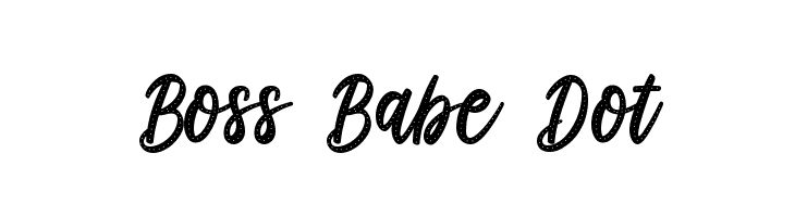 Boss Babe Dot  لخطوط تنزيل