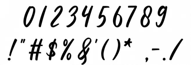 Boss Babe Font OTHER CHARS