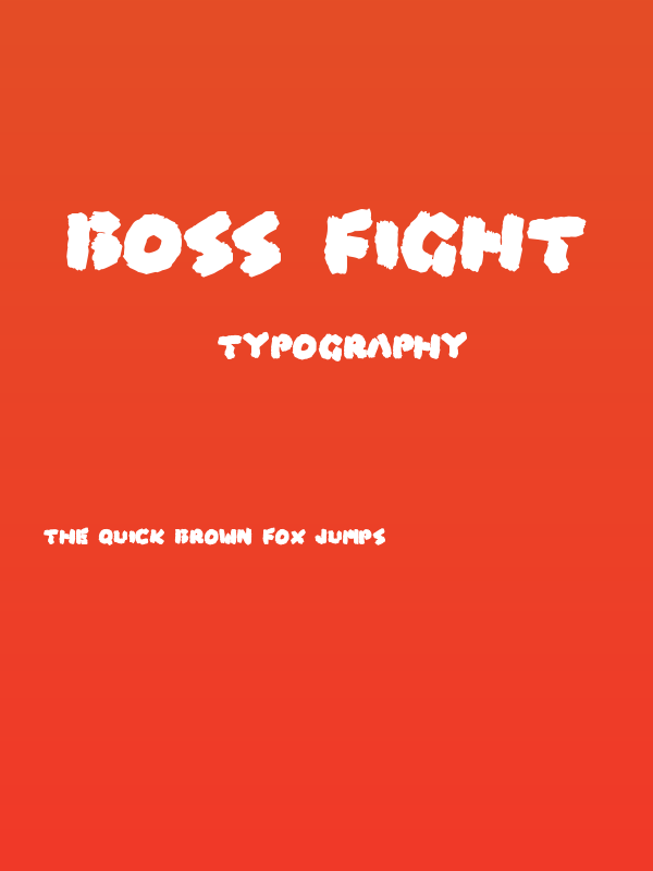 Boss Fight Poster