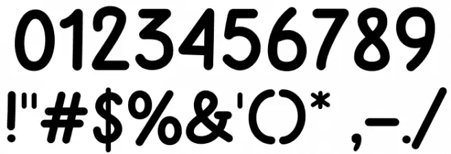 Boss cartoon फ़ॉन्ट अन्य घर का काम