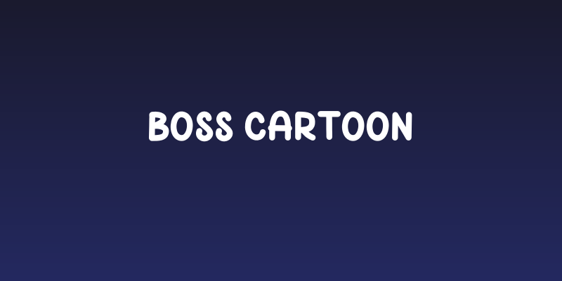 Boss cartoon Social Header