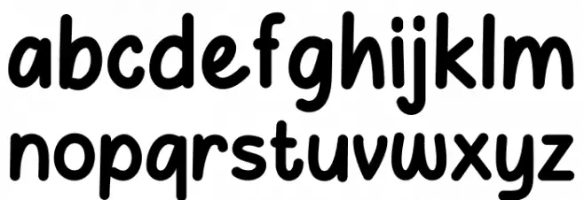 Boss cartoon फ़ॉन्ट लोअरकेस