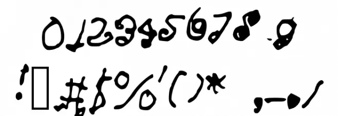 Boss Font OTHER CHARS