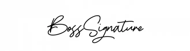 BossSignature  Descarca Fonturi Gratis