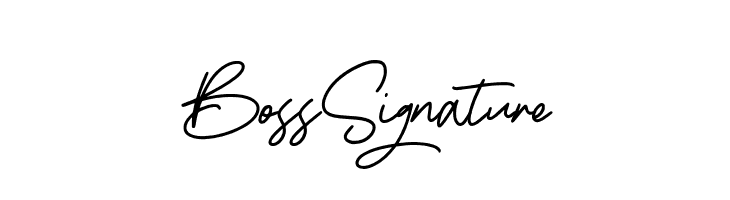 BossSignature  Fuentes Gratis Descargar