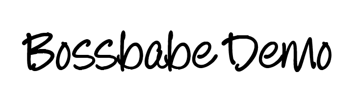 Bossbabe Demo  Fuentes Gratis Descargar