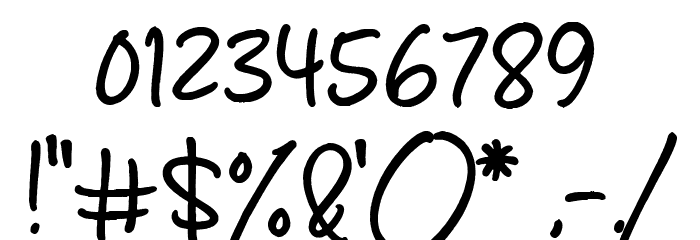 Bossbabe Demo Font OTHER CHARS