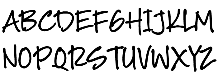 Bossbabe Demo Font UPPERCASE