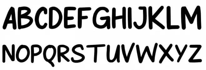 Bosse PERSONAL USE ONLY! Fonte MAIÚSCULAS