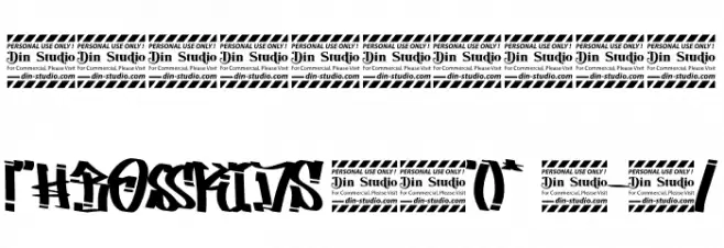 Bosskids Personal use Font OTHER CHARS