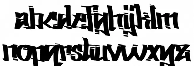 Bosskids Personal use Font Litere mici