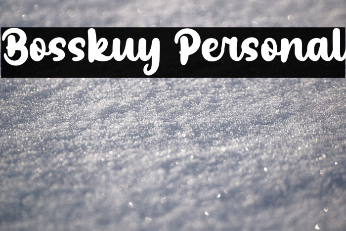 Bosskuy Personal Example 2