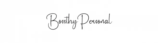 Bossthy Personal  Fuentes Gratis Descargar