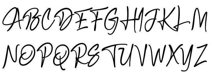 Bosstony 3 Font Litere mari
