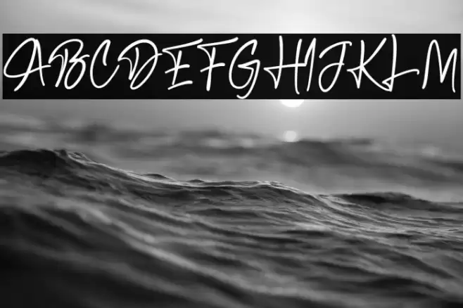 Bosstony 3 Font examples