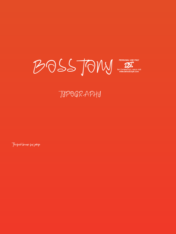Bosstony 4 Poster