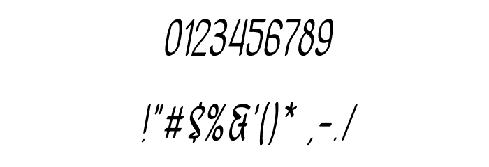Bossy Sloth Font OTHER CHARS