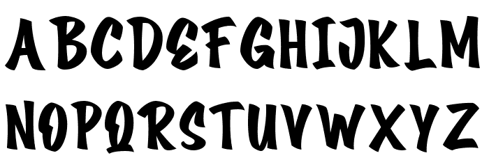 Bostana Font Litere mari