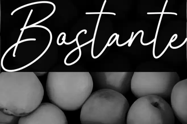 Bostante Font examples