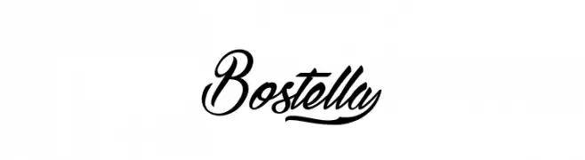 Bostellaµ  Frei Schriftart Herunterladen