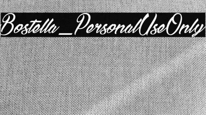 Bostella_PersonalUseOnly Example 1