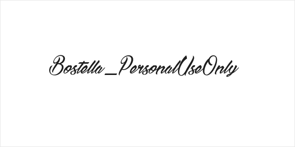 Bostella_PersonalUseOnly Logo
