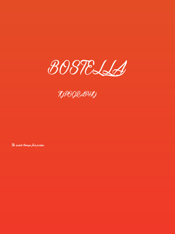 Bostellaµ Poster