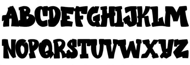Bostero Personal Use 字体 大写