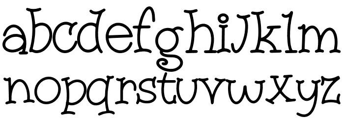 Boston Bruins sans font duo Regular Font LOWERCASE