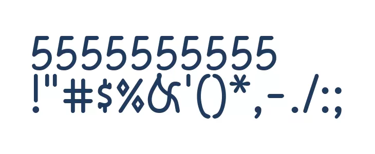 Boston LineDemo Font OTHER CHARS