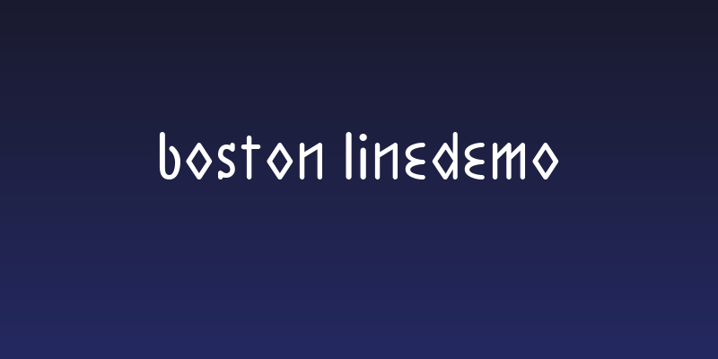 Boston LineDemo Social Header