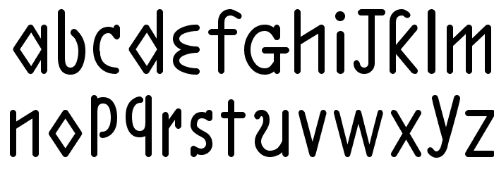 Boston LineDemo Font LOWERCASE
