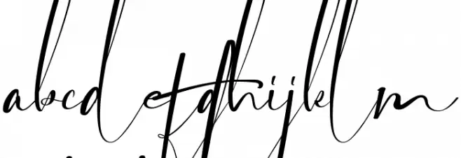 Boston Night Demo フォント 小文字