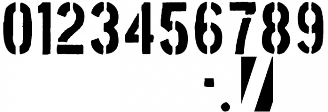 Boston Traffic Font OTHER CHARS
