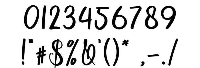 Boston Font OTHER CHARS