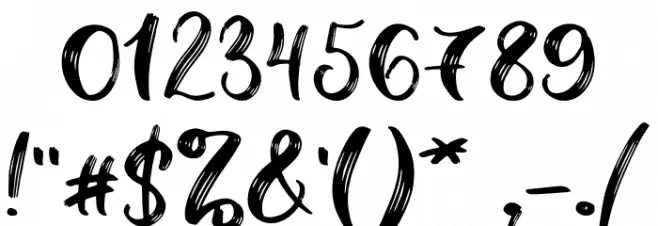 BostonBruins script font duo Regular Font OTHER CHARS