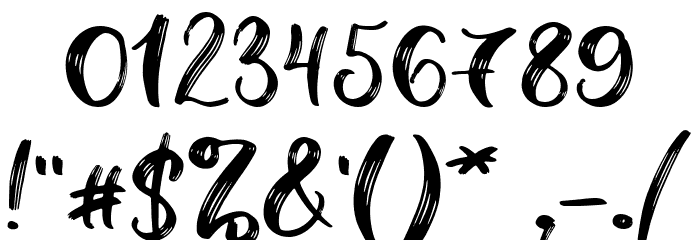 BostonBruins script font duo Regular Font OTHER CHARS