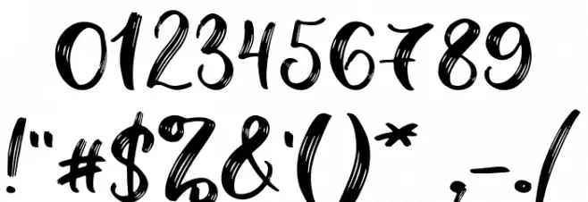 BostonBruins script font duo Regular Font OTHER CHARS