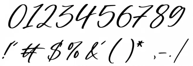 Bostonbay Font OTHER CHARS