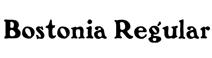 Bostonia Regular 