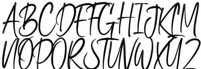 Bostroom Schriftart Groß